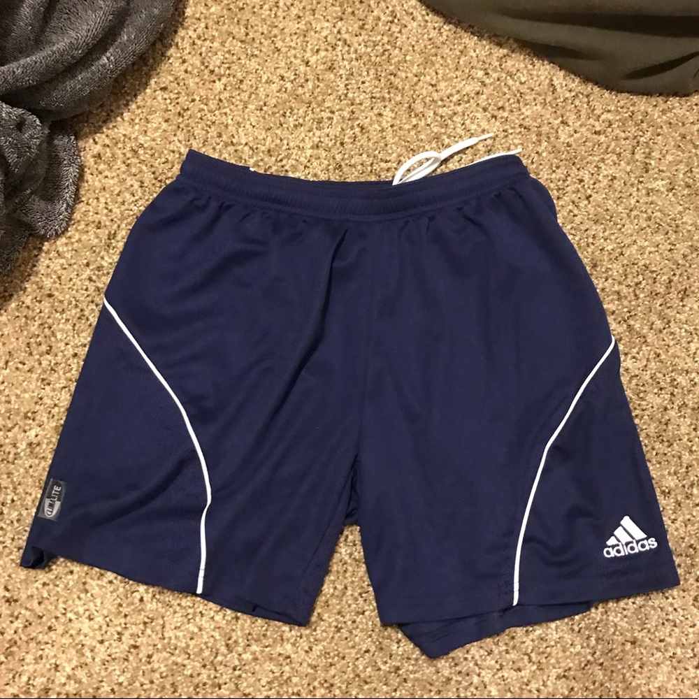 adidas navy shorts